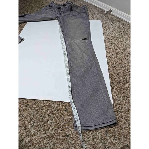 575 Los Angeles Straight Gray Designer Jeans 26 - Picture 13 of 16